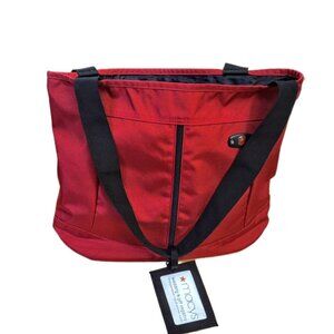 Original Victorinox Red Tote Shoulder Bag Canvas Unused